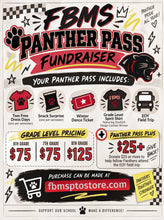 Load image into Gallery viewer, 6th Grade Panther Pass