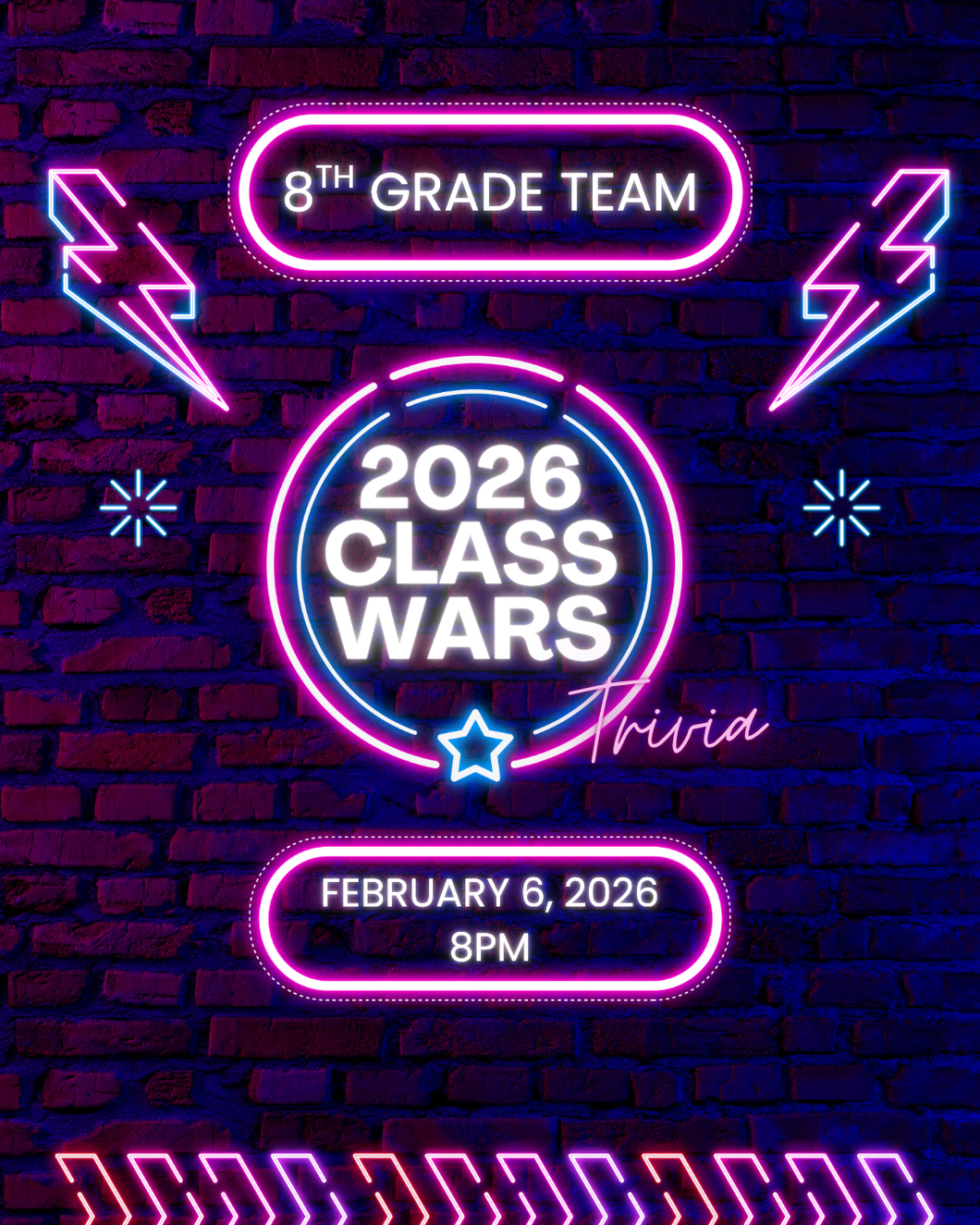 Class Wars Trivial Battle - 8th Grade