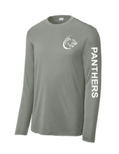 Load image into Gallery viewer, Unisex Grey Long Sleeved Dry Fit T-Shirt
