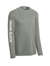 Load image into Gallery viewer, Unisex Grey Long Sleeved Dry Fit T-Shirt
